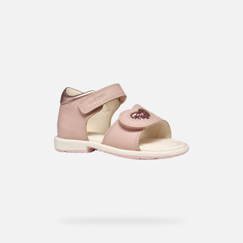 sandals with straps VERRED TODDLER GIRL Light Rose - image number 2 | GEOX