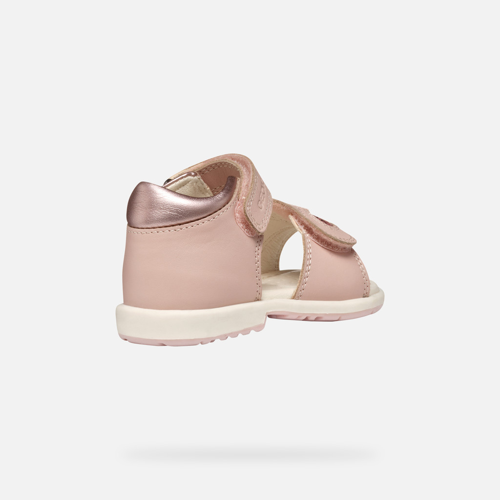 sandals with straps VERRED TODDLER GIRL Light Rose - image number 4 | GEOX