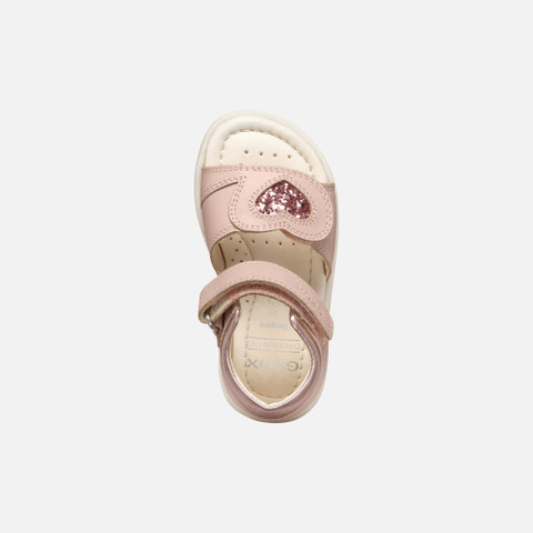 sandals with straps VERRED TODDLER GIRL Light Rose - image number 5 | GEOX