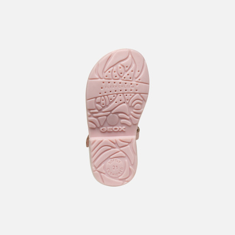 sandals with straps VERRED TODDLER GIRL Light Rose - image number 6 | GEOX