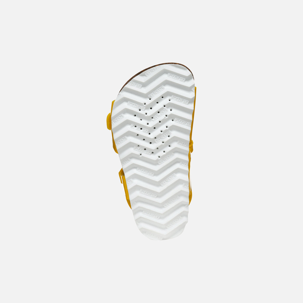 open sandals SANDAL CHALKI TODDLER Yellow - image number 6 | GEOX