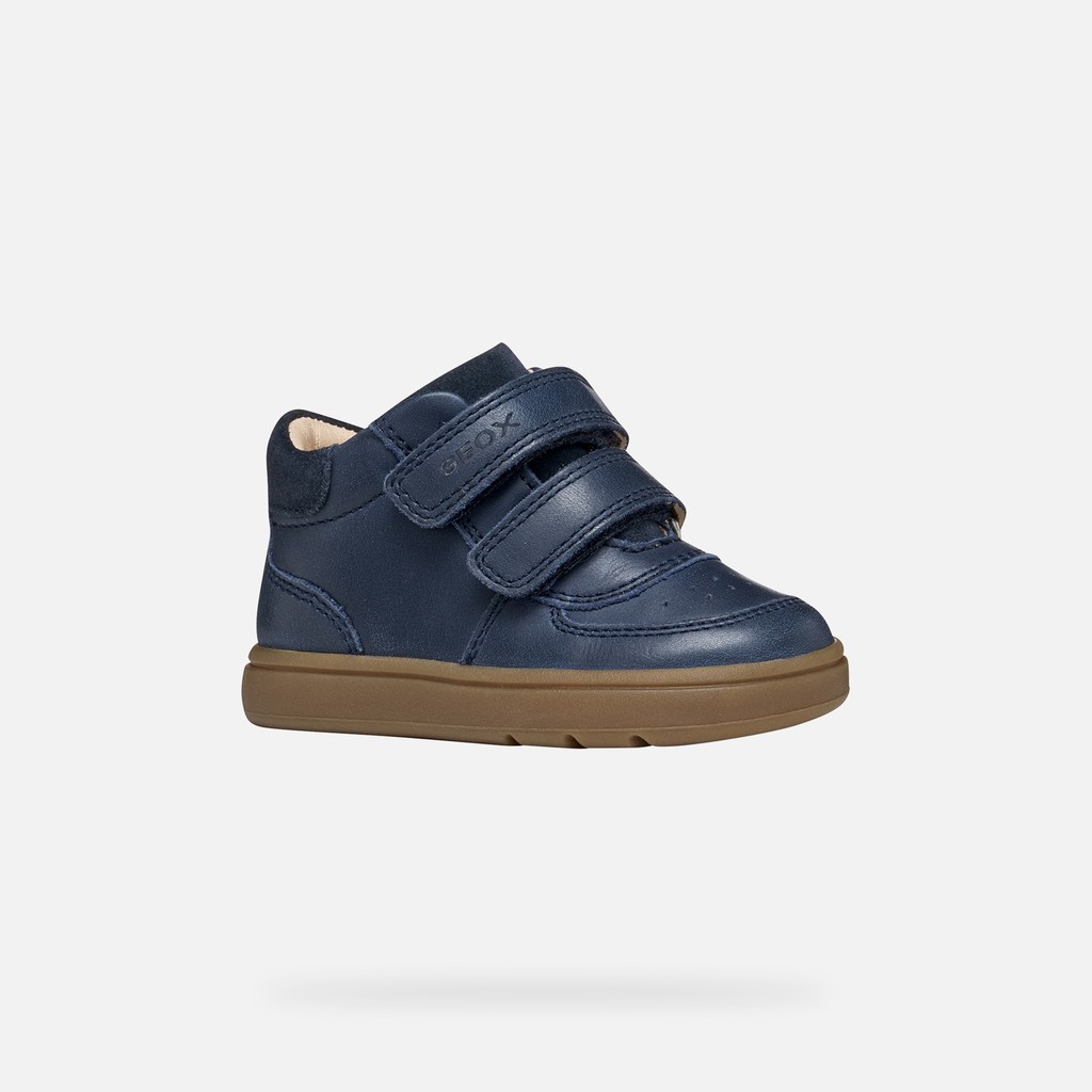 Toddler velcro shoes BIGLIA BABY BOY Navy - image number 2 | GEOX