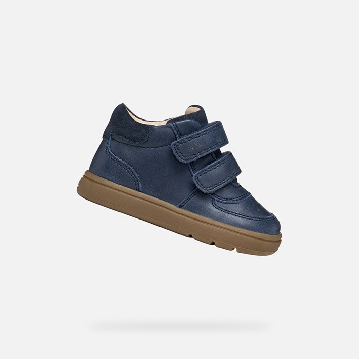 Toddler velcro shoes BIGLIA BABY BOY Navy | GEOX