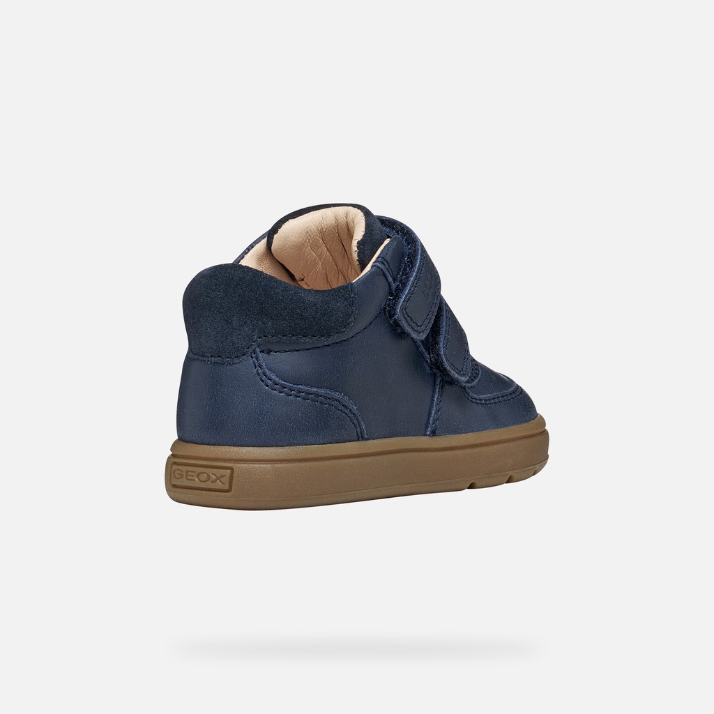 Toddler velcro shoes BIGLIA BABY BOY Navy - image number 4 | GEOX
