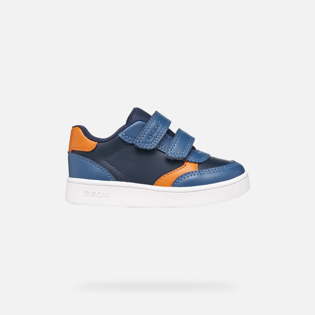 Velcro shoes ECLYPER BABY Navy/Orange - image number 1 | GEOX