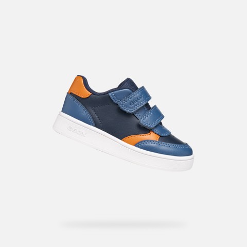 Velcro shoes ECLYPER BABY Navy/Orange | GEOX