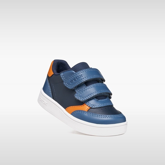 Velcro shoes ECLYPER BABY Navy/Orange | GEOX