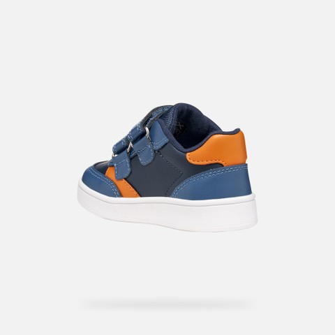 Velcro shoes ECLYPER BABY Navy/Orange - image number 3 | GEOX
