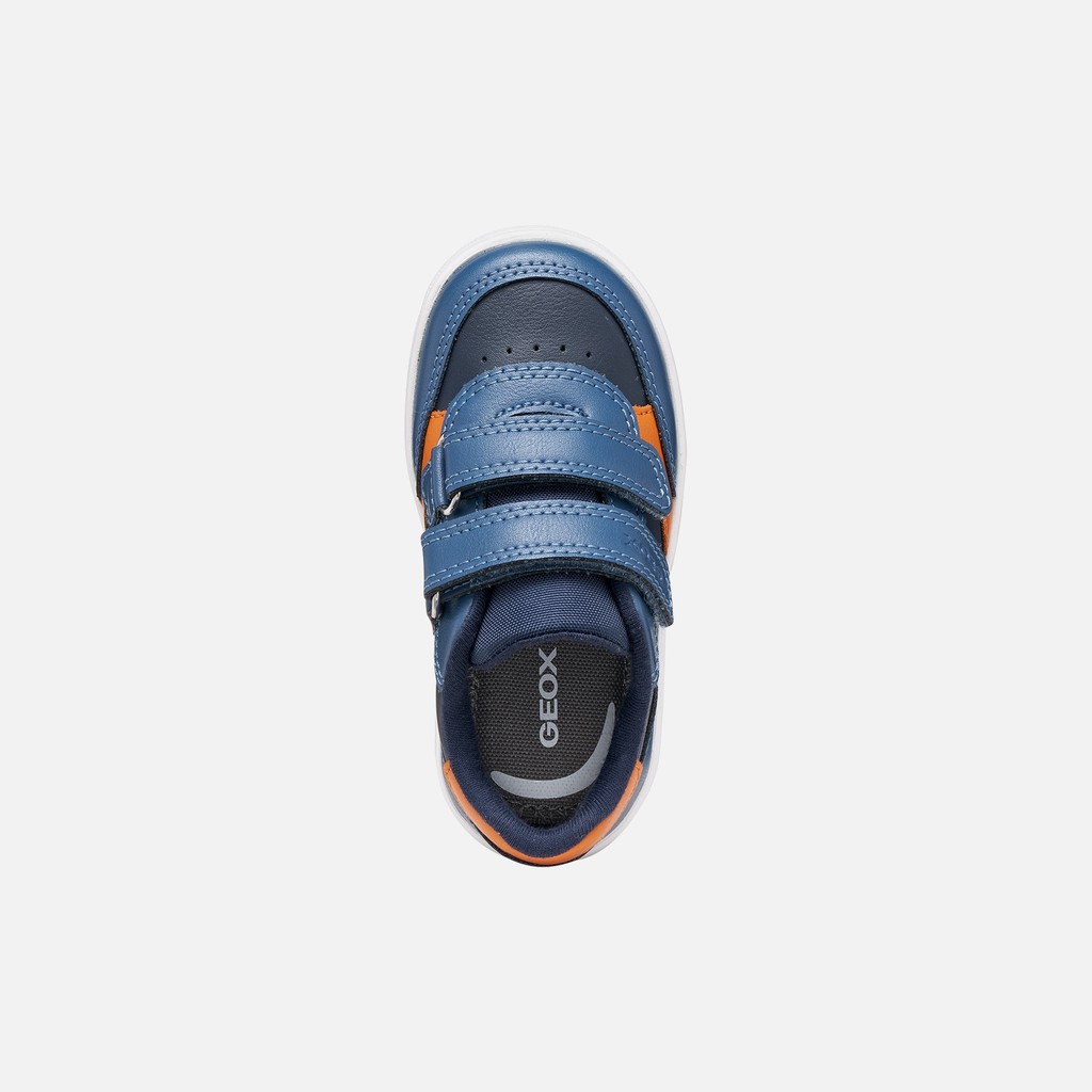 Velcro shoes ECLYPER BABY Navy/Orange - image number 5 | GEOX