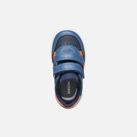 Velcro shoes ECLYPER BABY Navy/Orange - image number 5 | GEOX