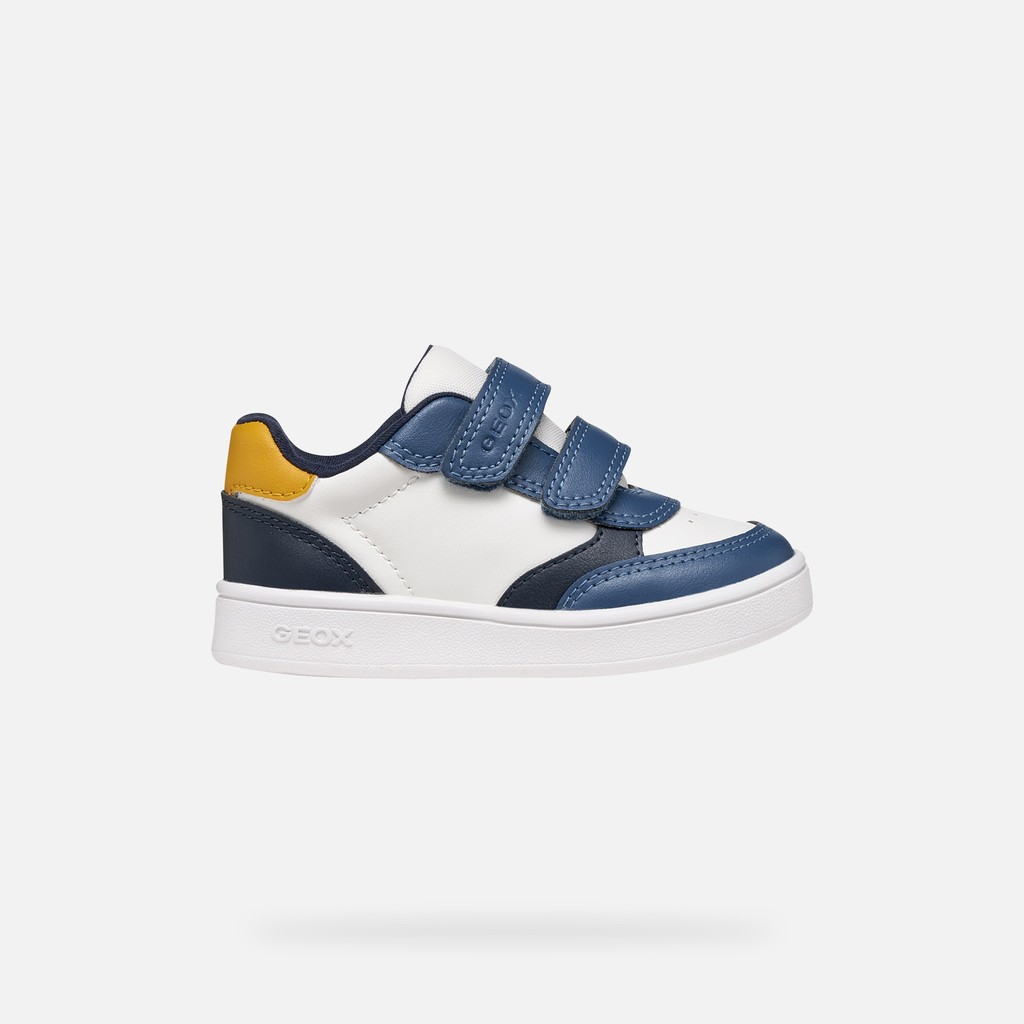 Scarpe con strappo ECLYPER BABY Avio/Bianco - image number 1 | GEOX