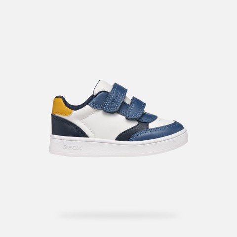 Scarpe con strappo ECLYPER BABY Avio/Bianco - image number 1 | GEOX