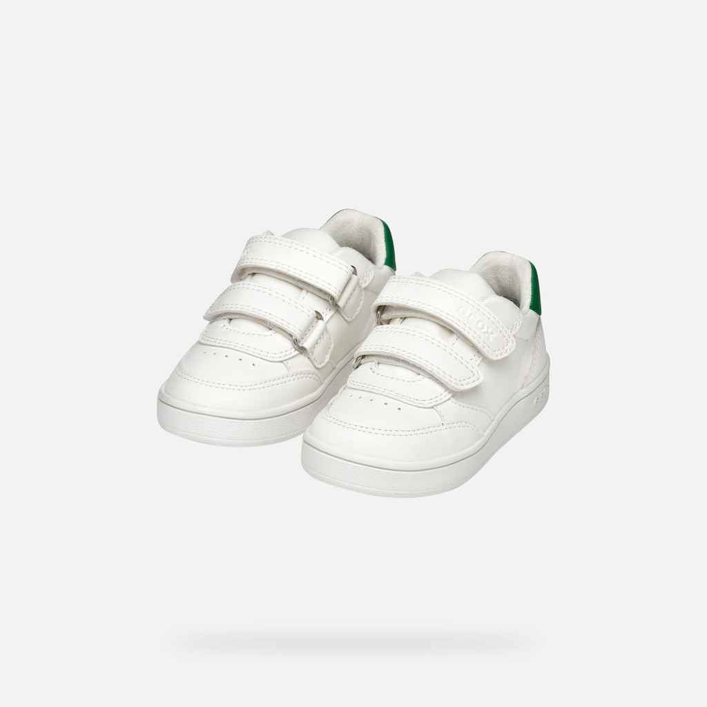 sneakers with straps ECLYPER BABY White/Green - image number 7 | GEOX