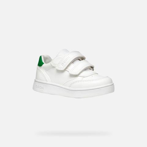 sneakers with straps ECLYPER BABY White/Green - image number 2 | GEOX