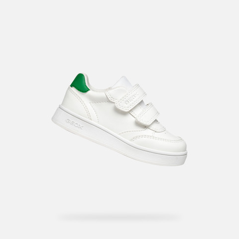 sneakers with straps ECLYPER BABY White/Green - image number 0 | GEOX
