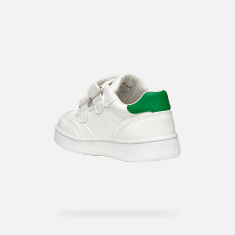 sneakers with straps ECLYPER BABY White/Green - image number 3 | GEOX