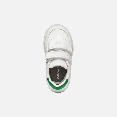 sneakers with straps ECLYPER BABY White/Green - image number 5 | GEOX