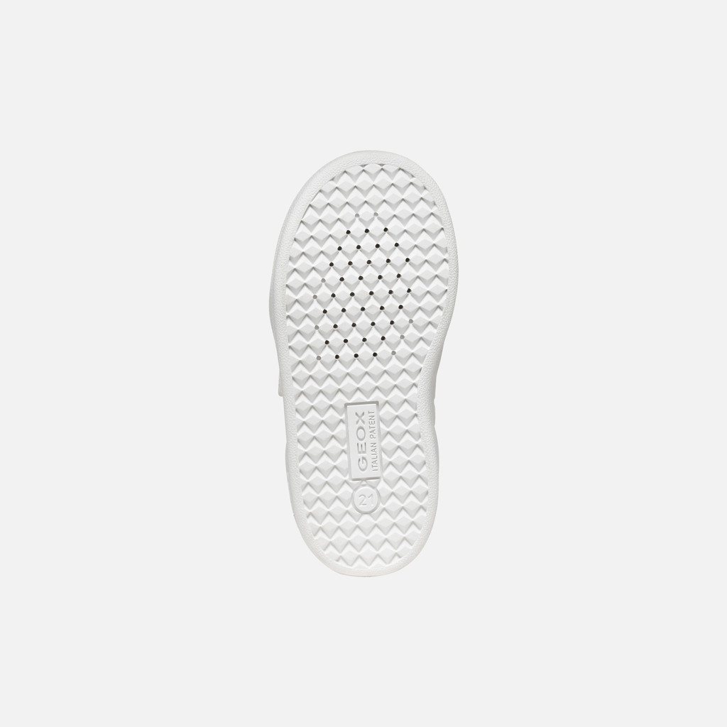 sneakers with straps ECLYPER BABY White/Green - image number 6 | GEOX