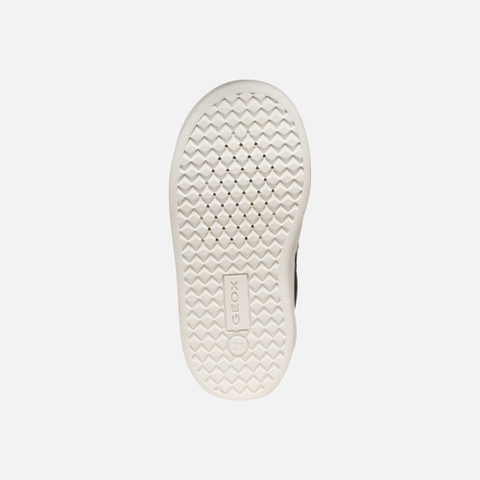 Sneakers with straps ECLYPER TODDLER Grey/Light rose - image number 6 | GEOX