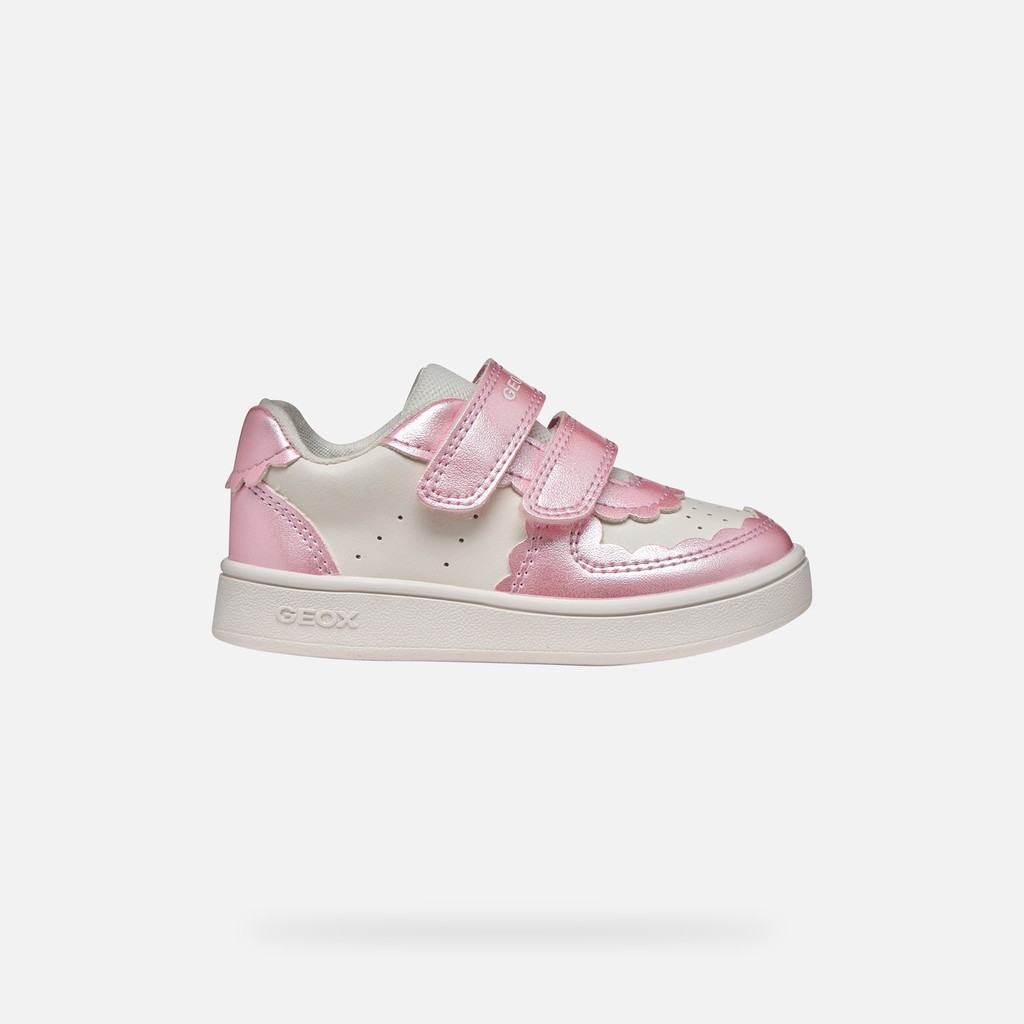 Eclyper Petite Fille Blanc/rose Foncé