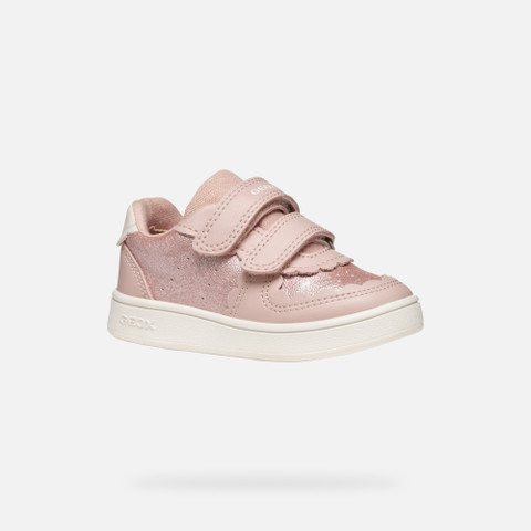 Sneakers with straps ECLYPER TODDLER Light Rose - image number 2 | GEOX