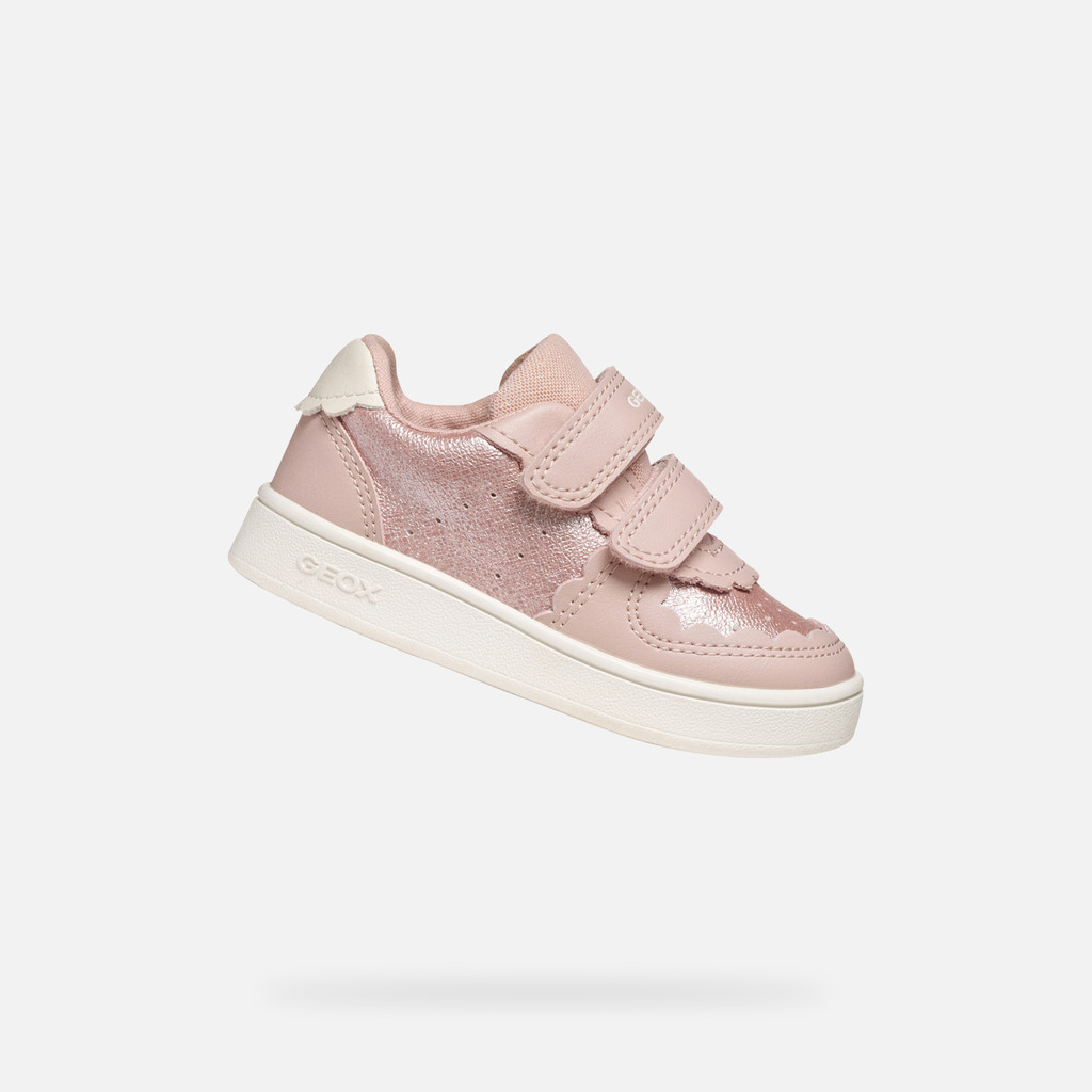 Sneakers with straps ECLYPER TODDLER Light Rose - image number 0 | GEOX