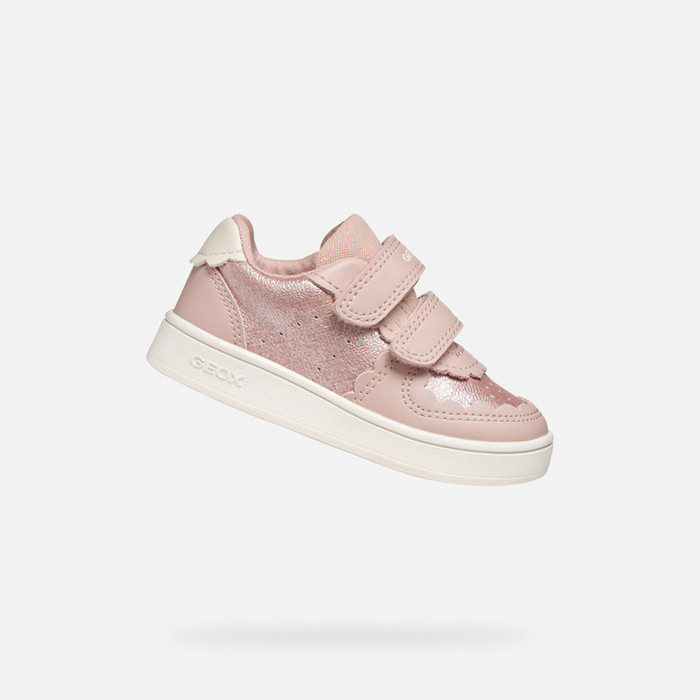 Sneakers with straps ECLYPER TODDLER GIRL Light Rose | GEOX