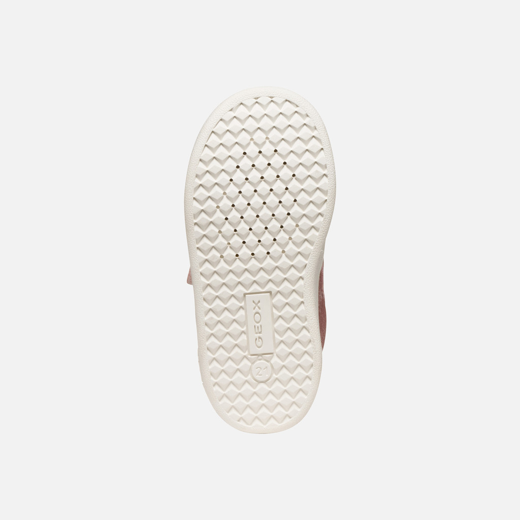 Sneakers with straps ECLYPER TODDLER Light Rose - image number 6 | GEOX