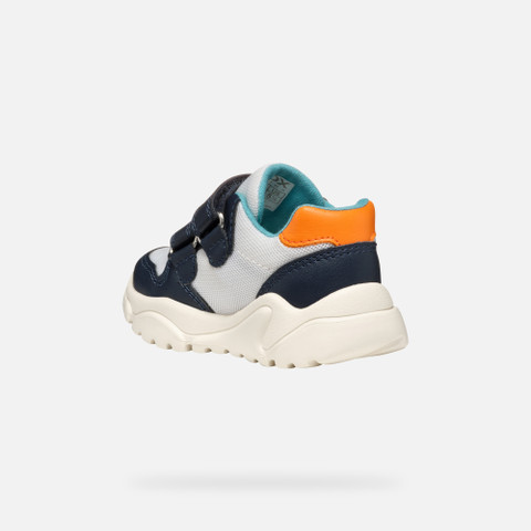 sneakers with straps CIUFCIUF BABY White/Navy - image number 3 | GEOX