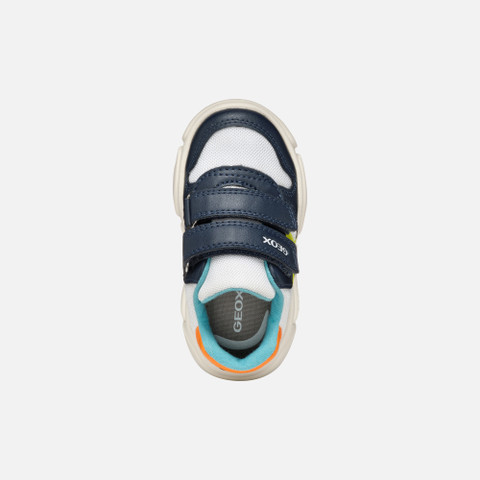 sneakers with straps CIUFCIUF BABY White/Navy - image number 5 | GEOX