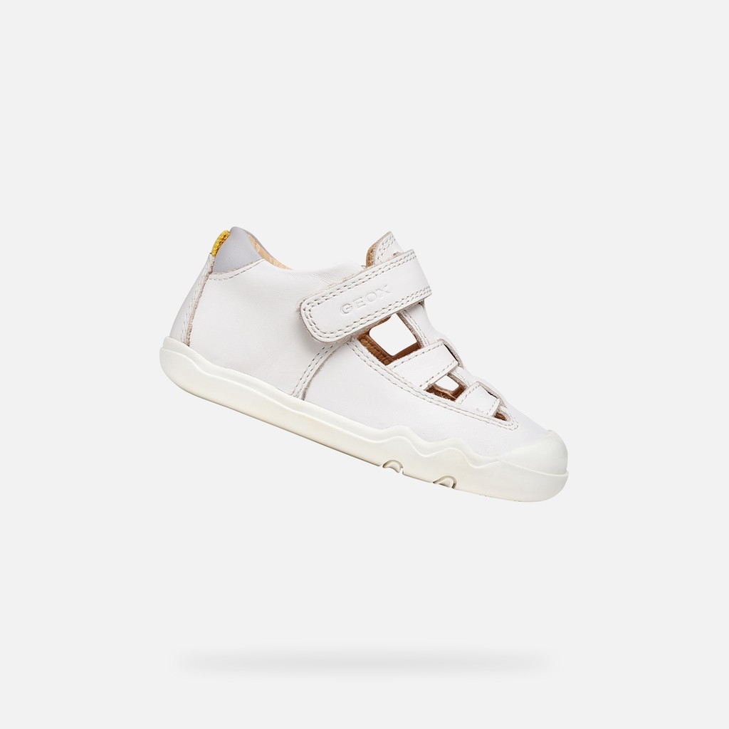 Barefoot STEPPIEUP BABY White/Light Grey - image number 0 | GEOX