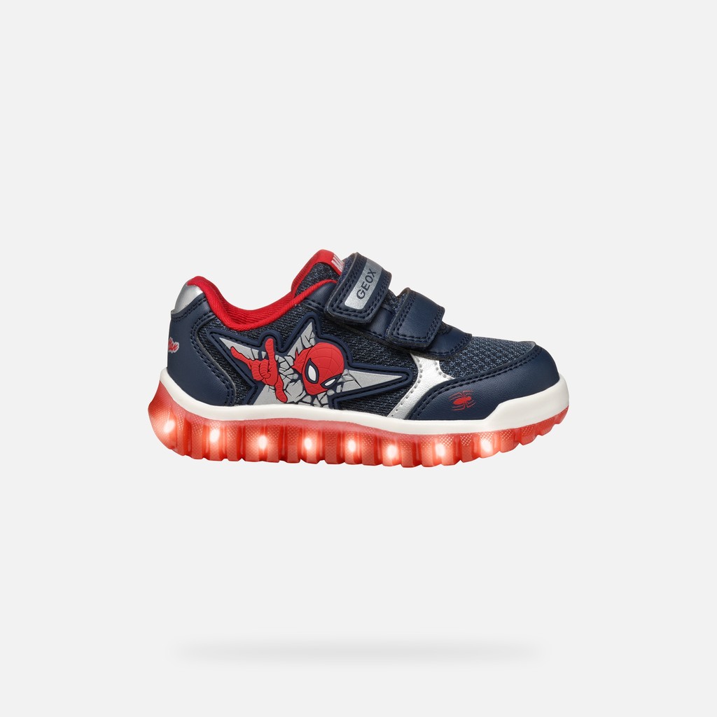Spider-Man LIGHTYLOO TODDLER Navy/Red - image number 1 | GEOX