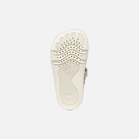 Barefoot STEPPIEUP TODDLER GIRL Ivory/Pink - image number 6 | GEOX