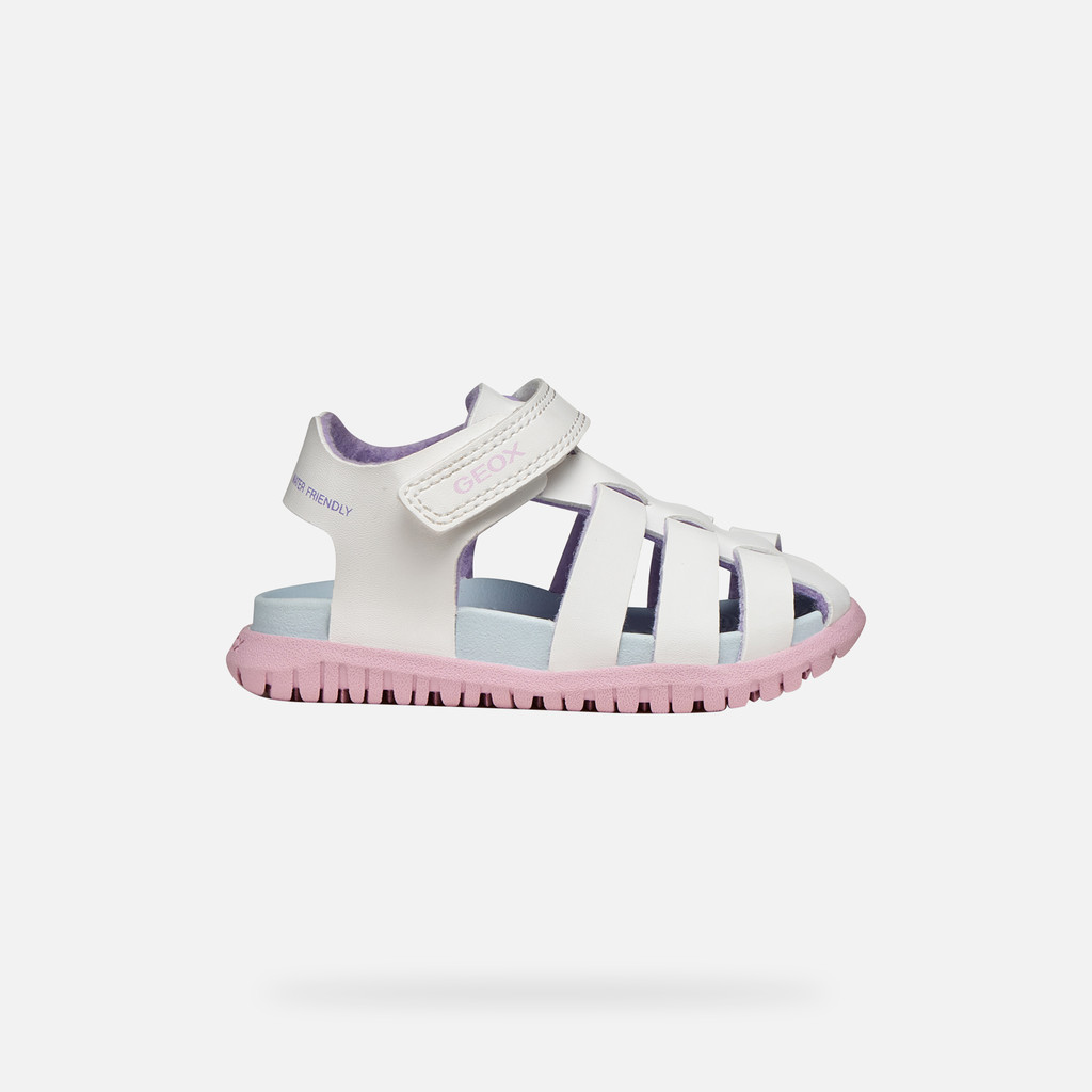 Sandal Fusbetto Bébé Blanc/rose