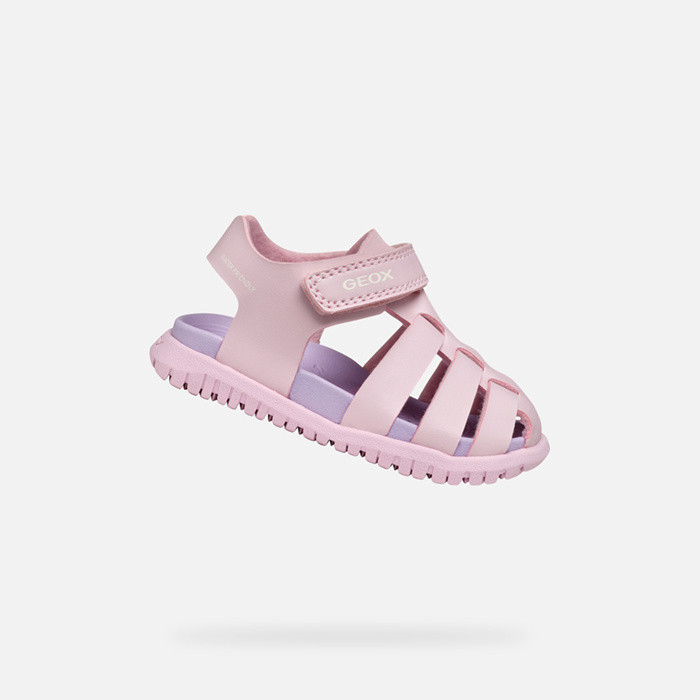 Closed toe sandals SANDAL FUSBETTO   BABY Pink | GEOX