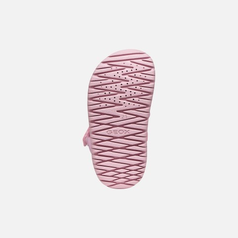 Sandales ferm&eacute;es SANDAL FUSBETTO   B&Eacute;B&Eacute; Rose/Lilas - image number 6 | GEOX