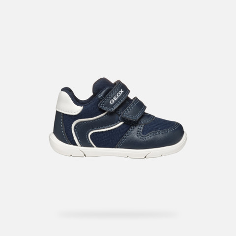 Sneakers with straps ZAPITO BABY BOY Navy/White - image number 1 | GEOX
