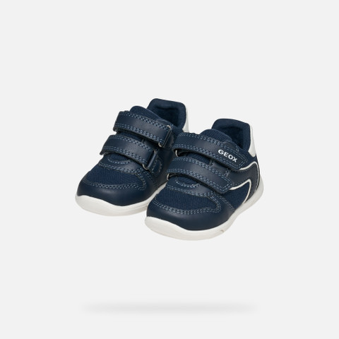 Sneakers with straps ZAPITO BABY BOY Navy/White - image number 7 | GEOX