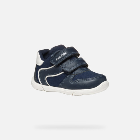 Sneakers with straps ZAPITO BABY BOY Navy/White - image number 2 | GEOX