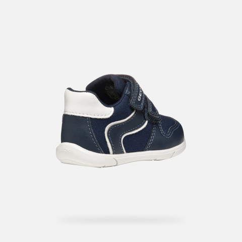 Sneakers with straps ZAPITO BABY BOY Navy/White - image number 4 | GEOX