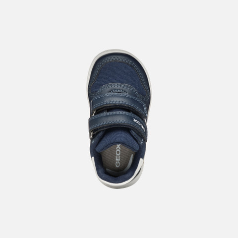 Sneakers with straps ZAPITO BABY BOY Navy/White - image number 5 | GEOX