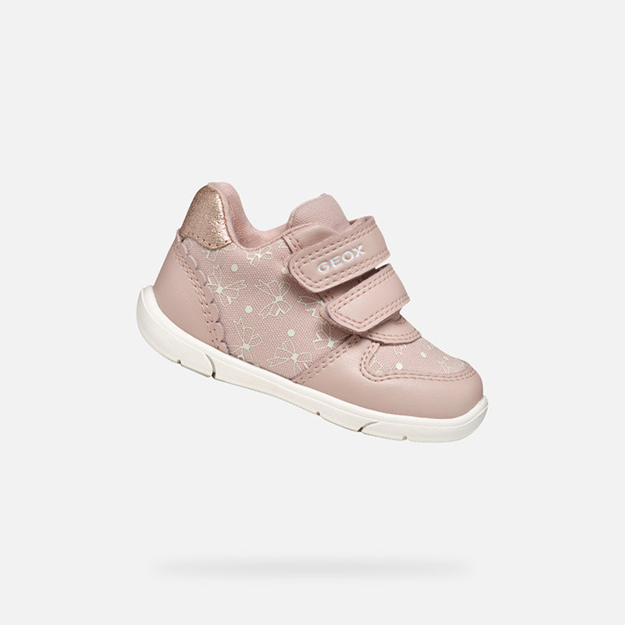 Sneakers with straps ZAPITO BABY GIRL Light Rose | GEOX