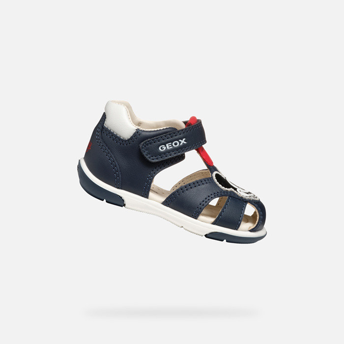 Minnie SANDAL ZAPITO BABY BOY Navy/Red | GEOX