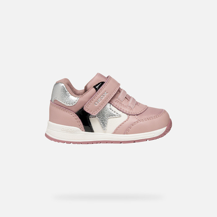 Low top sneakers RISHON BABY Old Rose/Black | GEOX