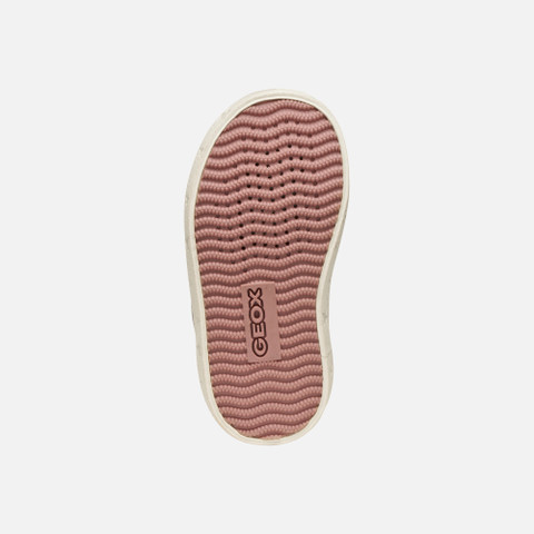 High top sneakers GISLI TODDLER Gray/Pink - image number 6 | GEOX