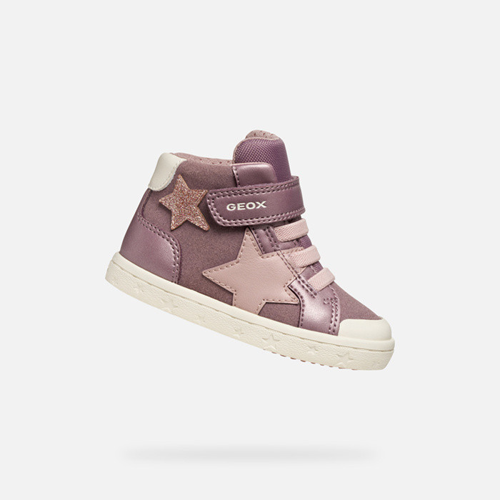 High top sneakers GISLI TODDLER GIRL Dark Pink | GEOX