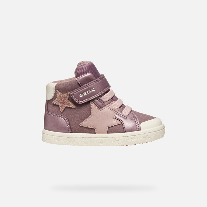 High top sneakers GISLI TODDLER GIRL Dark Pink | GEOX