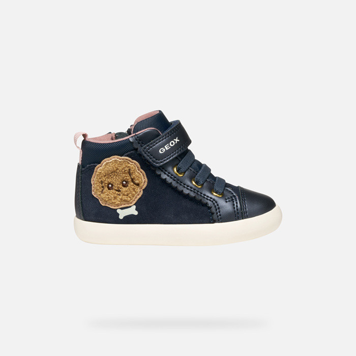 High top sneakers GISLI TODDLER GIRL Dark Navy | GEOX