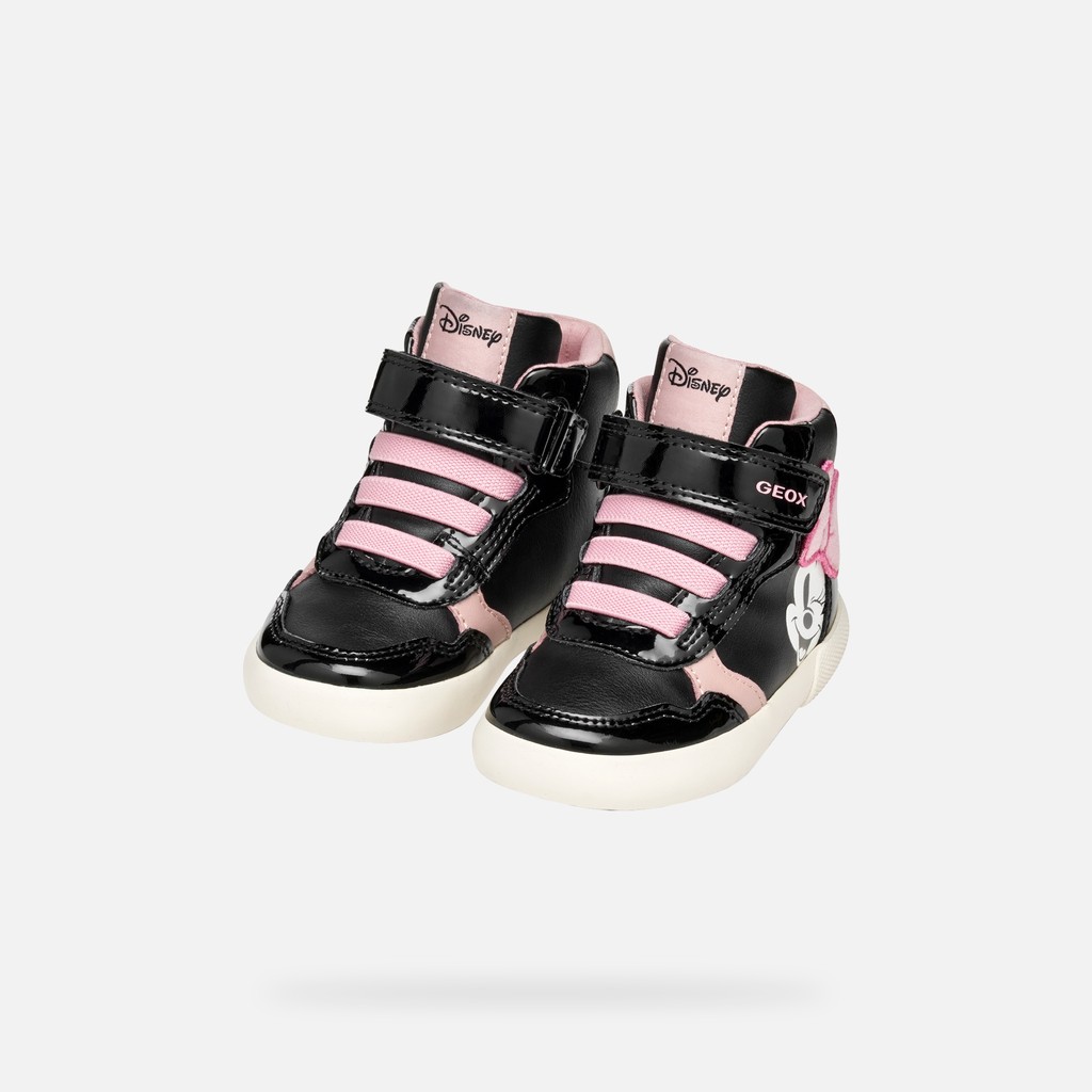 Disney Minnie GISLI BABY Black/Old Rose - image number 8 | GEOX