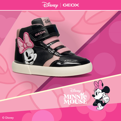 Disney Minnie GISLI BABY Black/Old Rose - image number 7 | GEOX